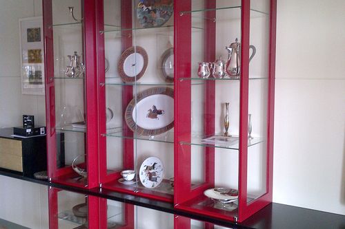 Ausstellungs Vitrine